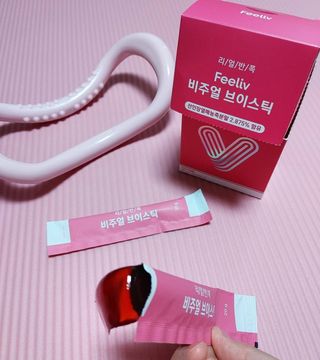 필리브 비주얼 브이스틱 — 5점을 준 리뷰어가 2021년 6월 올린 사용 사진