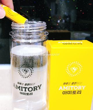 주식회사 씨크릿비에프랩 마시는 아미노산 아미토리 열대과일맛 14포 [1포, 5g / 보틀증정] — 5점을 준 리뷰어가 2023년 1월 올린 사용 사진