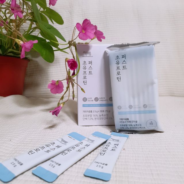 퍼스트 초유 프로틴 리뷰 사진