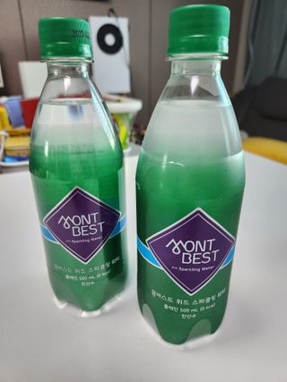 몽베스트 Montbest with Sparkling water Plain 20병 — 4.5점을 준 리뷰어가 2023년 2월 올린 사용 사진