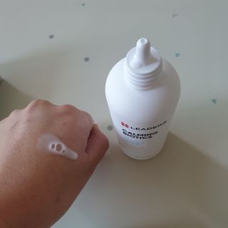 리더스코스메틱 리더스 카밍 바이오틱스 에센스 워터 — 5점을 준 리뷰어가 2022년 1월 올린 사용 사진