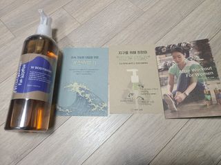 와프랩 운동하는 여성을 위한 더블유 미세먼지 세정 천연유래 약산성 바디워시 — 5점을 준 리뷰어가 2022년 3월 올린 사용 사진