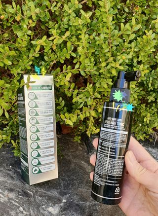 다슈코리아 다슈 데일리 안티 헤어로스 허브 헤어토닉 150ml — 5점을 준 리뷰어가 2021년 2월 올린 사용 사진