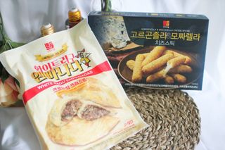 디케이식품(주) 고르곤졸라&모짜렐라 치즈스틱 400g — 5점을 준 리뷰어가 2023년 3월 올린 사용 사진