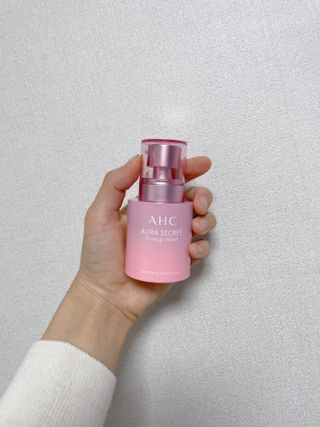 AHC 아우라 시크릿 톤업 벨벳 — 3점을 준 리뷰어가 2021년 5월 올린 사용 사진