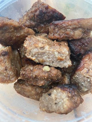 한성기업 명란한 떡갈비 — 3.5점을 준 리뷰어가 2021년 9월 올린 사용 사진