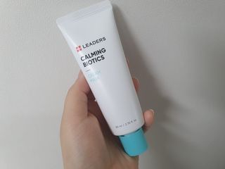 리더스코스메틱 리더스 카밍 바이오틱스 크림 마스크 — 5점을 준 리뷰어가 2021년 3월 올린 사용 사진