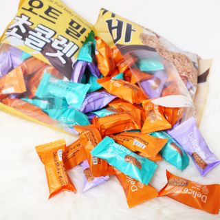 델리스 오트 밀키 초콜릿 바 — 5점을 준 리뷰어가 2022년 3월 올린 사용 사진