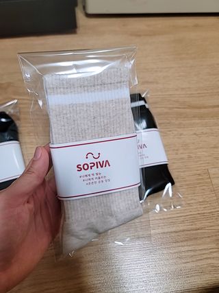 SOPIVA 소피바 요가,필라테스 양말 — 5점을 준 리뷰어가 2021년 6월 올린 사용 사진