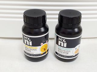 일동제약 마이니 마이니 지니키즈 유산균 츄어블, 멀티비타 set — 5점을 준 리뷰어가 2021년 3월 올린 사용 사진