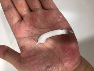 [갸스비] 지성 남성을 위한 포어케어 클렌징폼 — 5점을 준 리뷰어가 2021년 8월 올린 사용 사진
