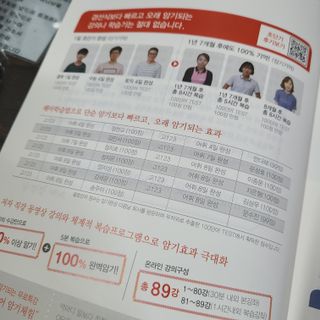 경선식에듀 경선식영단어 초스피드암기비법 중학/수능 — 5점을 준 리뷰어가 2021년 3월 올린 사용 사진