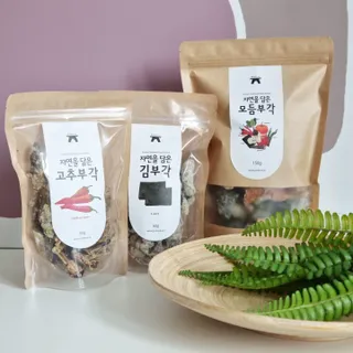 자연을담은모듬부각 — 5점을 준 리뷰어가 2022년 1월 올린 사용 사진