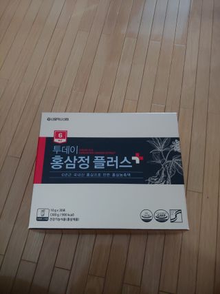 서울약사신협_투데이홍삼정플러스스틱_10g x 30포 — 5점을 준 리뷰어가 2021년 7월 올린 사용 사진