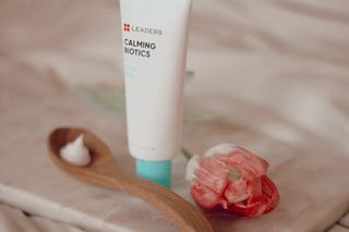 리더스코스메틱 리더스 카밍 바이오틱스 크림 마스크 — 5점을 준 리뷰어가 2021년 3월 올린 사용 사진