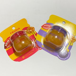 [후르디아] 올리브영 꿀과즙 립밤 2종 (블루베리/석류) — 5점을 준 리뷰어가 2022년 1월 올린 사용 사진