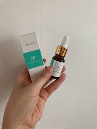 랑팡 EGF+FGF 10ppm 리포좀 앰플 원액 10ml — 5점을 준 리뷰어가 2021년 10월 올린 사용 사진