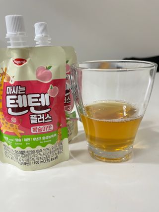 나우캠페인용 [한미사이언스] 우리 아이 튼튼, 엄마 마음 든든! 마시는텐텐 플러스 (100ml*10입) — 5점을 준 리뷰어가 2023년 10월 올린 사용 사진