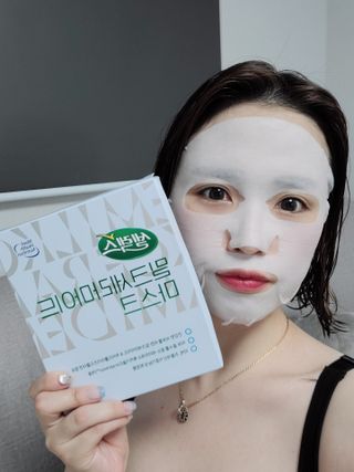 셀렉스스포츠 셀렉스 밀크세라마이드 저분자피쉬콜라겐 28포 X 1박스 — 5점을 준 리뷰어가 2021년 5월 올린 사용 사진