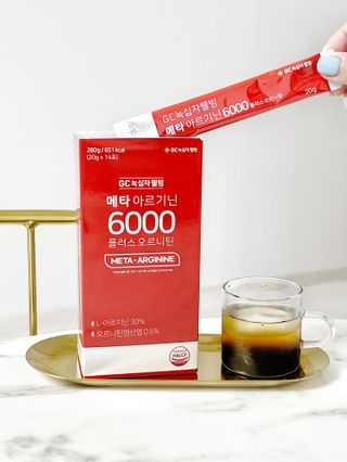 메타아르기닌 GC녹십자웰빙 메타 아르기닌 6000 플러스 오르니틴 — 5점을 준 리뷰어가 2022년 10월 올린 사용 사진