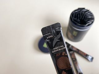 프리마인 자체 기업부설 연구소에서 찾아낸 건강한 수면의 비밀.  슬립토 플러스 30포 — 5점을 준 리뷰어가 2022년 4월 올린 사용 사진