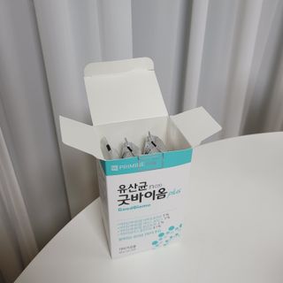 프리마인 유산균 국가지정연구소 선정, 살아있는 생유산균 200억 마리의 힘. 유산균n굿바이옴플러스 — 5점을 준 리뷰어가 2021년 9월 올린 사용 사진