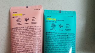 코랄리에 충치예방 고불소치약 (솔트+민트) — 5점을 준 리뷰어가 2023년 9월 올린 사용 사진