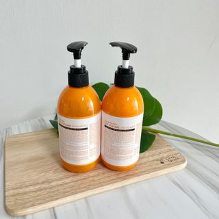 썸헤어 / SUMHAIR 썸헤어 실크 볼륨 샴푸+트리트먼트 프룻자스민티 — 5점을 준 리뷰어가 2021년 6월 올린 사용 사진