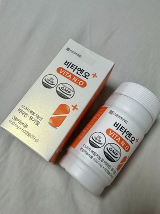 프리마인 성큼다가온 봄, 이너뷰티를 챙겨야 피부도 화사하게, 컨디션도 활기차게. 흡수율을 높인 고효율 비타민. — 5점을 준 리뷰어가 2023년 4월 올린 사용 사진