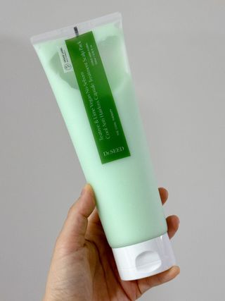 닥터시드 티트리 앤 라임 비건 지성케어 쿨 탈모 캡슐 트리트먼트 두피 팩 — 5점을 준 리뷰어가 2024년 6월 올린 사용 사진