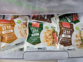 굽네몰 굽네 닭가슴살 큐브 3종 9팩 — 5점을 준 리뷰어가 2021년 12월 올린 사용 사진