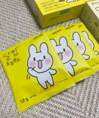 네이처오다 달칩 초코샌드 — 5점을 준 리뷰어가 2021년 2월 올린 사용 사진