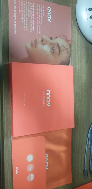 아노브코스메틱스 리커버 마스크팩 — 4점을 준 리뷰어가 2021년 11월 올린 사용 사진