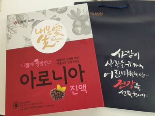 서울약사신협_내몸애생발란스아로니아_70ml x 30포 — 5점을 준 리뷰어가 2021년 7월 올린 사용 사진