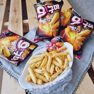 꿀버터 오!구마 꿀버터 오구마 16봉 — 5점을 준 리뷰어가 2021년 7월 올린 사용 사진