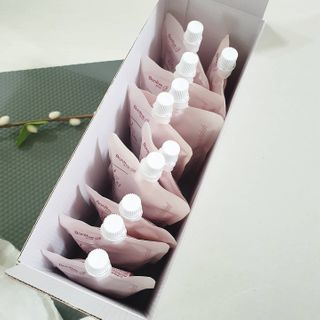 12월 15일 출시, 건강기능식품 브랜드 본리브 나 다운 시작 제품 3종 — 5점을 준 리뷰어가 2020년 12월 올린 사용 사진