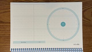 리훈 차일드라이크 초등학생 스터디 플래너 — 4.5점을 준 리뷰어가 2021년 10월 올린 사용 사진