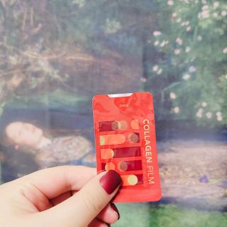 프리마인 귀족의 콜라겐, 92배 흡수율. 럭셔리 프리미엄 셀라브 콜라겐필름 30매 — 5점을 준 리뷰어가 2021년 9월 올린 사용 사진