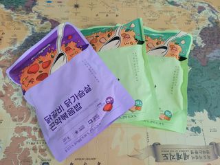 [푸딩팩토리] 요잇조잇 닭갈비 닭가슴살/김치 닭가슴살 곤약볶음밥 2종 (김치볶음밥 2개 닭갈비 볶음밥 1개) — 5점을 준 리뷰어가 2022년 8월 올린 사용 사진
