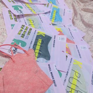 [케이퓨리] 케이퓨리 항균 구리마스크 15매 (대형/중형/키즈) — 4점을 준 리뷰어가 2023년 1월 올린 사용 사진