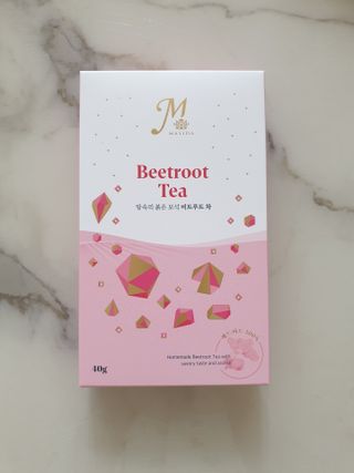 마시다 매혹적인 붉은 빛이 입안 가득히, 비트루트차 — 4점을 준 리뷰어가 2021년 3월 올린 사용 사진