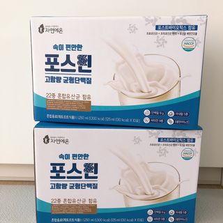 자연에온 마시는 프로틴 고함량 균형단백질 음료 포스틴 125ml 10개입 1BOX — 4점을 준 리뷰어가 2021년 4월 올린 사용 사진