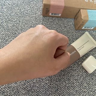 [후르디아] 끈적임 없는 착한성분 비건  핸드크림 3종 — 4.5점을 준 리뷰어가 2021년 10월 올린 사용 사진