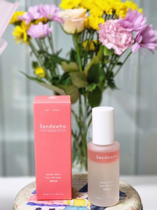 산다화 더블 이펙트 안티 링클 세럼 50ml — 5점을 준 리뷰어가 2023년 11월 올린 사용 사진