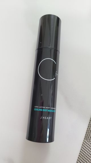 [스포츠 미스트] 쿨링샷 머슬 미스트(50ml) — 4.5점을 준 리뷰어가 2022년 7월 올린 사용 사진