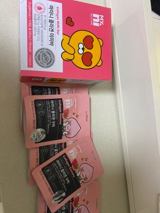 일동제약 마이니 마이니 늘씬날씬 콜라겐 세트 — 5점을 준 리뷰어가 2021년 3월 올린 사용 사진