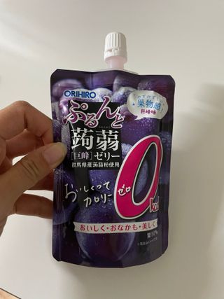 ORIHIRO 오리히로 곤약젤리 제로칼로리 130g 4종 4팩(맛별로 1팩씩) — 4.5점을 준 리뷰어가 2023년 3월 올린 사용 사진