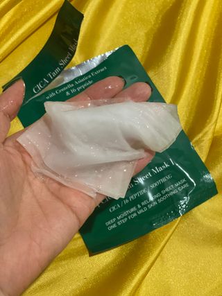 타포미 시카 탐 시트 마스크 27ml — 5점을 준 리뷰어가 2023년 1월 올린 사용 사진