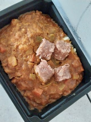 브라잇벨리 식물성 미트볼과 일본식카레의 만남, 플랜트볼 카레라이스 — 5점을 준 리뷰어가 2022년 9월 올린 사용 사진