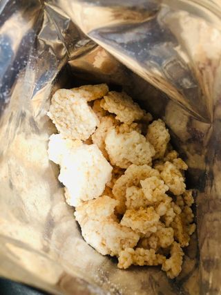미즈꼬레아 치즈맛 누룽지크리스피 — 5점을 준 리뷰어가 2022년 2월 올린 사용 사진